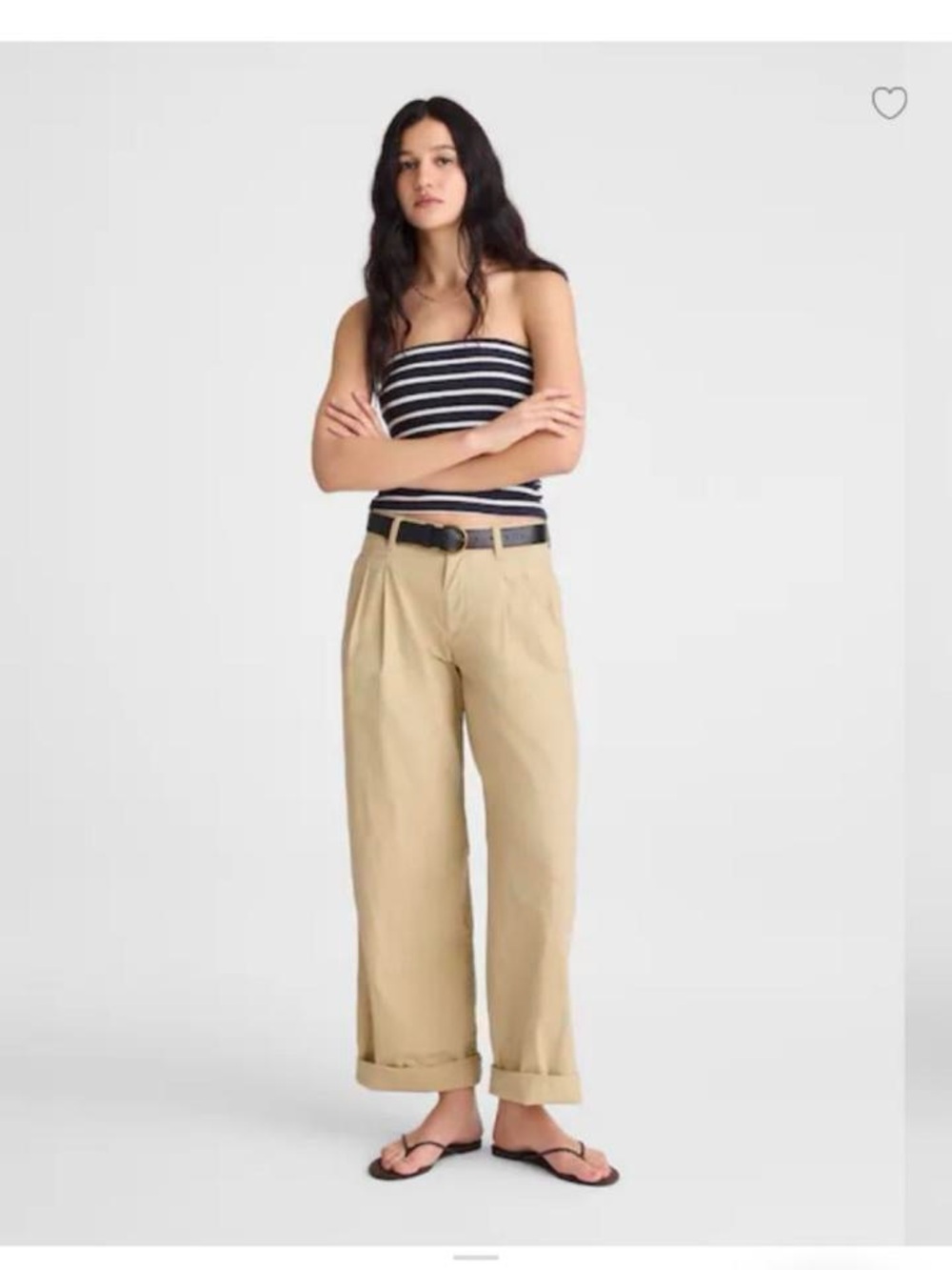 Madewell The Everyday Cotton Poplin Trousers khaki 6